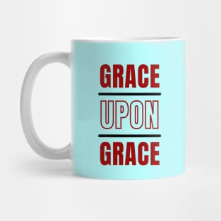 Grace Upon Grace | Christian Typography Mug